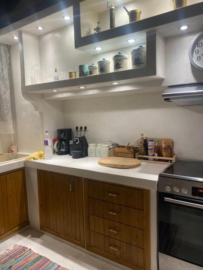 ミシナMolyvos Boutique Houseアパートメント エクステリア 写真