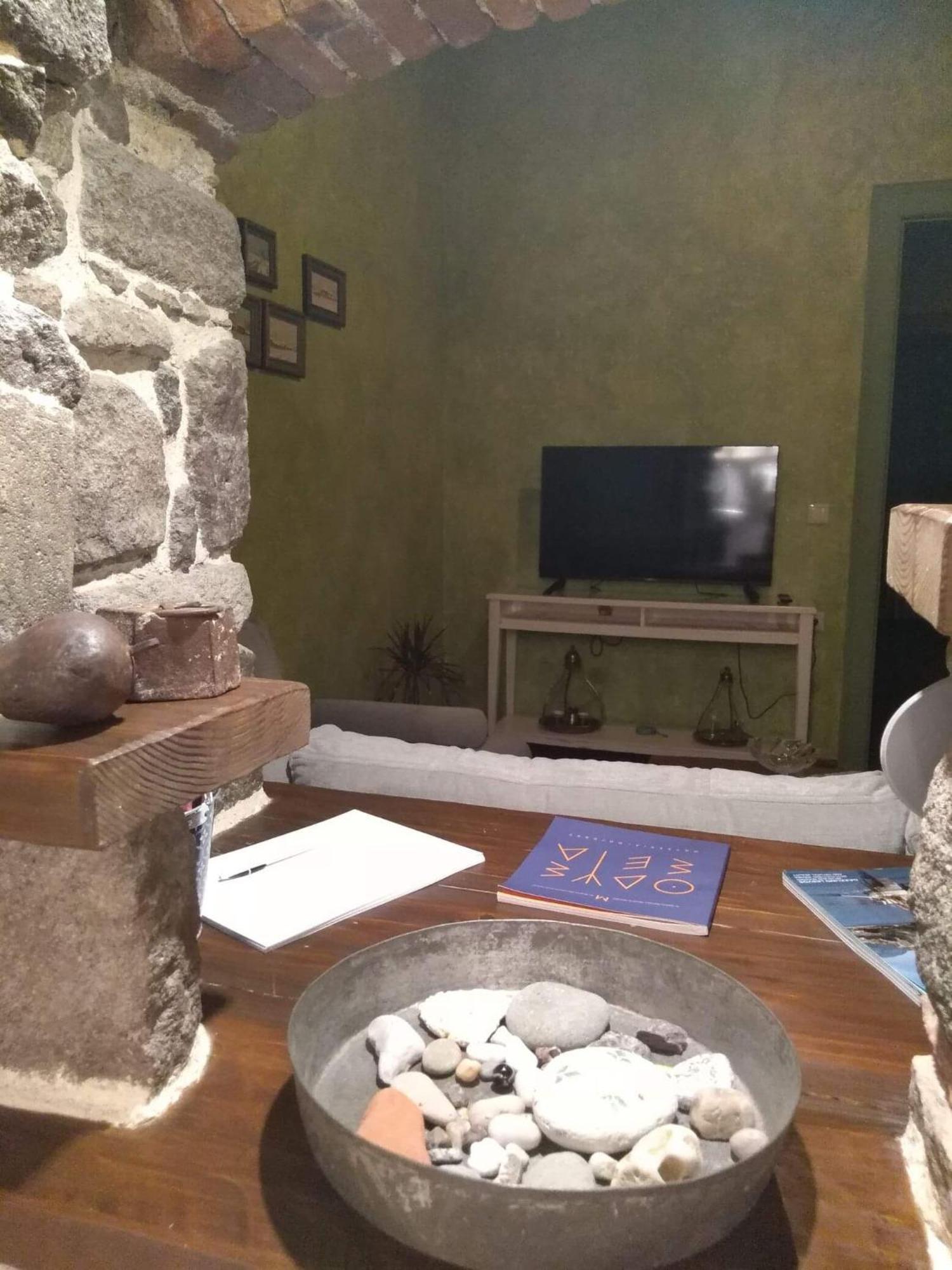 ミシナMolyvos Boutique Houseアパートメント エクステリア 写真
