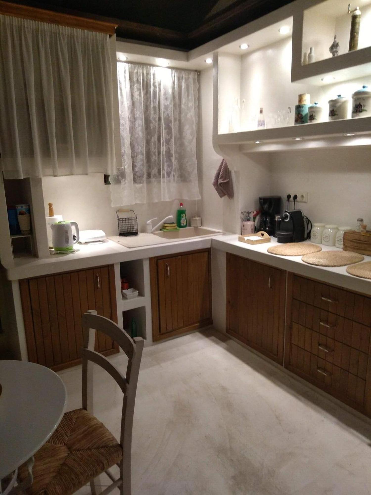 ミシナMolyvos Boutique Houseアパートメント エクステリア 写真